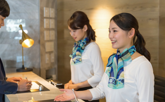 ホテルフロントコース